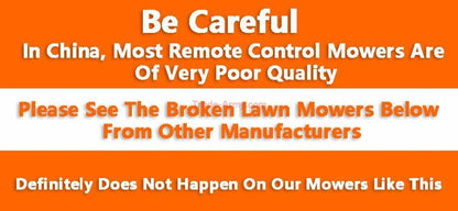 Standard 20" RC Lawn Mower (Zero Turn 4x4 Wheeled Version) -  RC Lawn Mower from Trade-Army