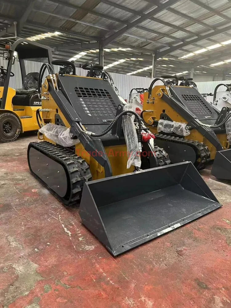 Standup Skid Steer - 23hp B&S Vanguard Engine - Burly380 - Pre order -  Mini Skid Steer from Trade-Army