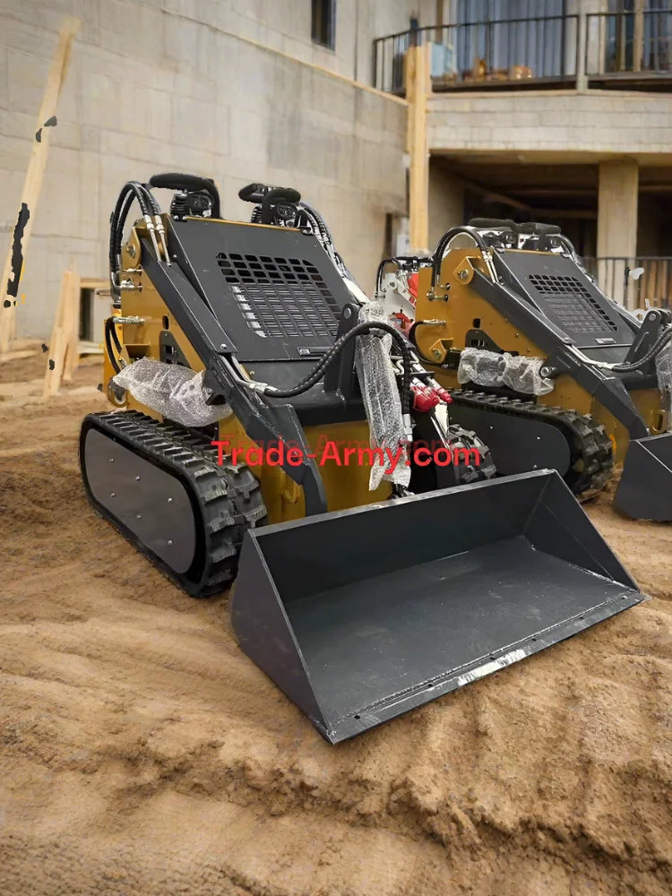 Standup Skid Steer - 23hp B&S Vanguard Engine - Burly380 - Pre order -  Mini Skid Steer from Trade-Army