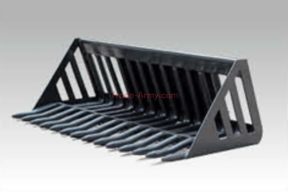 Stone Bucket for Mini Stand-Up Skid Steer -  Mini Skid Steer from Trade-Army